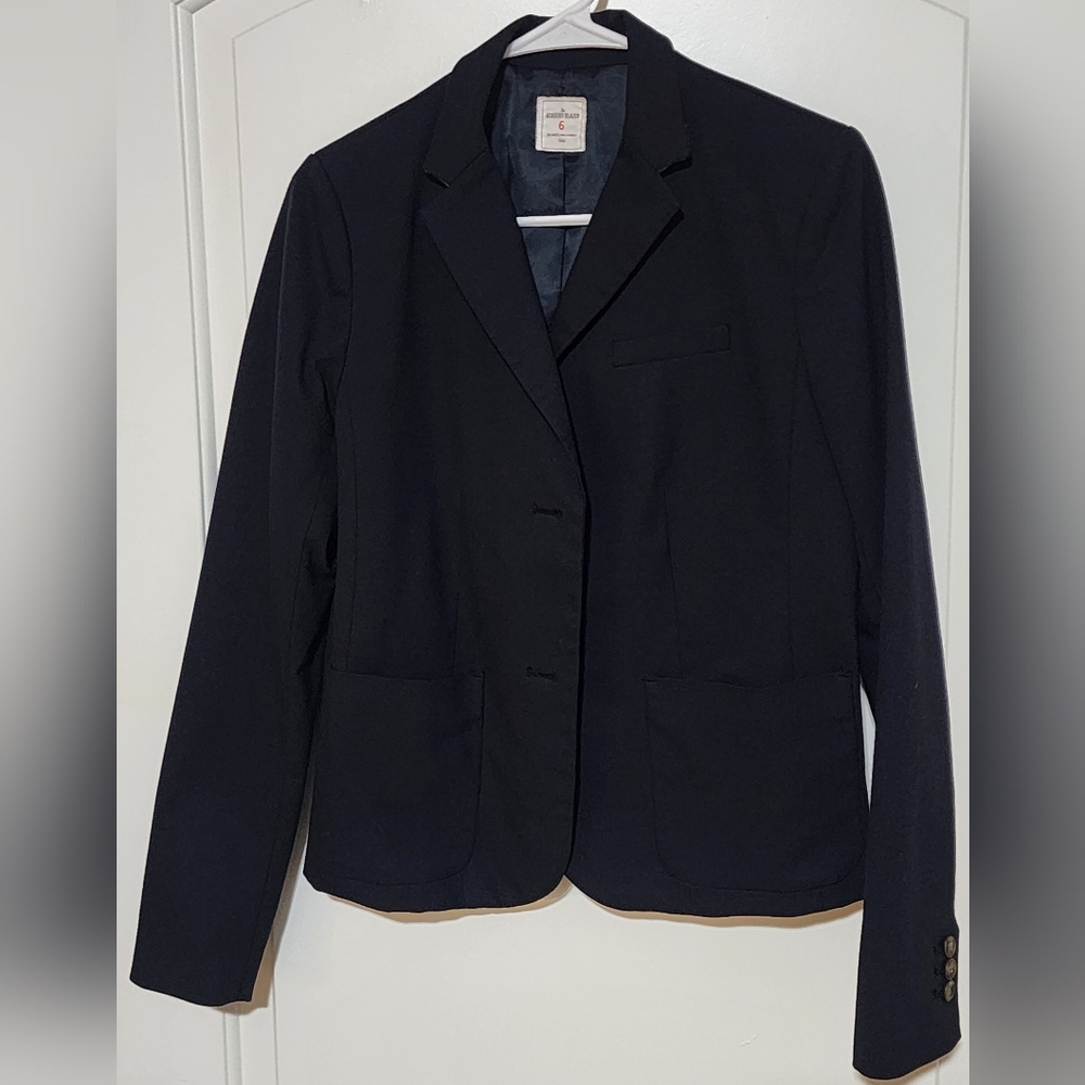 Gap The Academy Blazer Women’s Dark Navy Blue Size 6 Excellent Condition Work Of